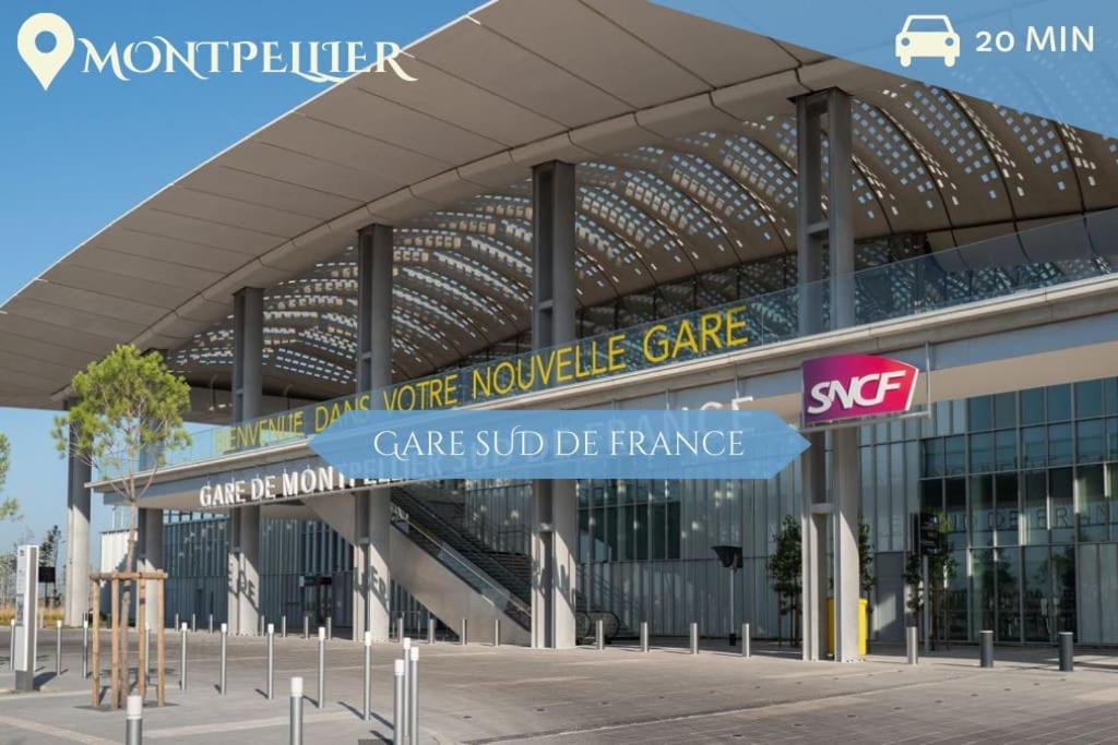 041 - Studio Le Chateau D'O, Appart 4Pers, Parking, Proche Faculte De Medecine Montpellier Exterior photo