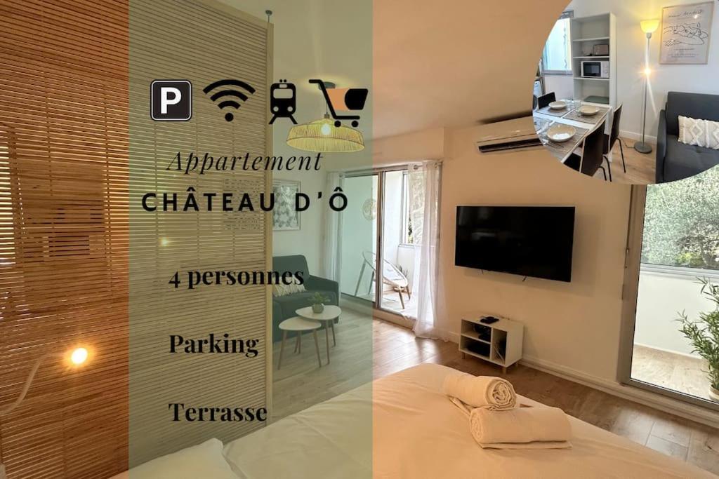 041 - Studio Le Chateau D'O, Appart 4Pers, Parking, Proche Faculte De Medecine Montpellier Exterior photo