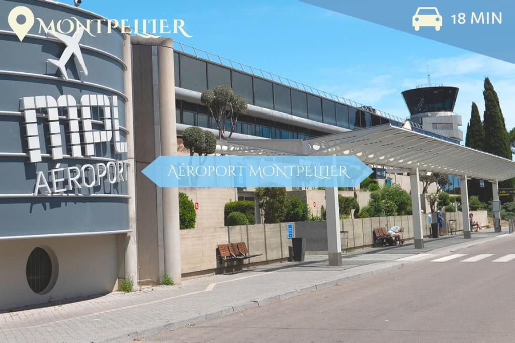 041 - Studio Le Chateau D'O, Appart 4Pers, Parking, Proche Faculte De Medecine Montpellier Exterior photo